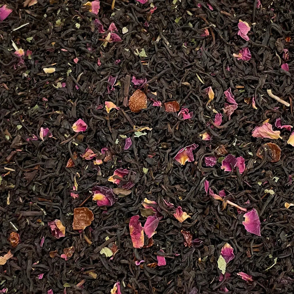 Rose Loose Leaf Black Tea – Queen Mary’s Rose Garden Blend
