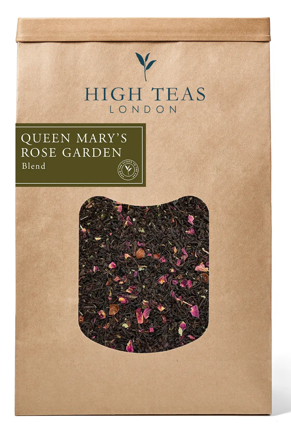 Rose Loose Leaf Black Tea – Queen Mary’s Rose Garden Blend
