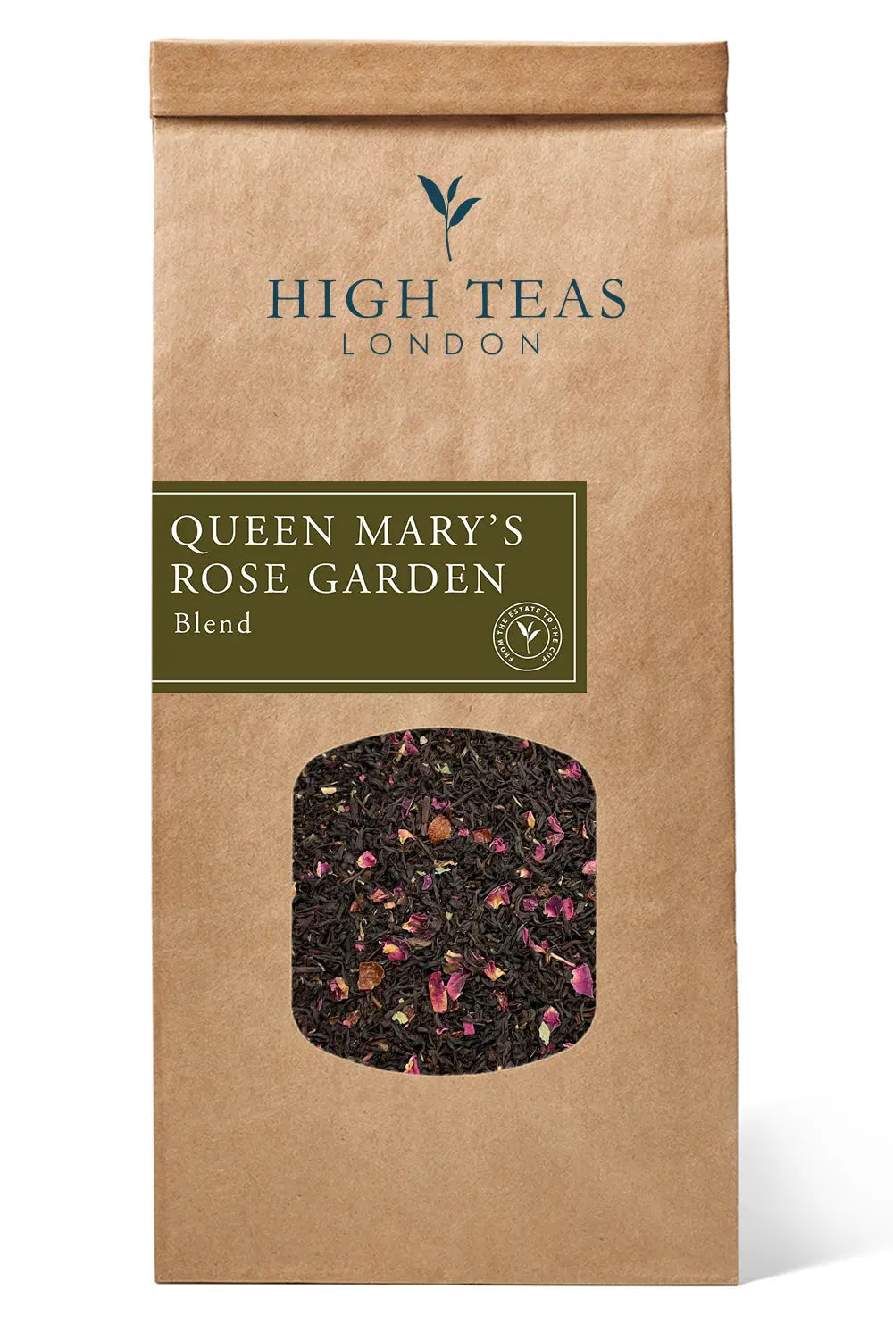 Rose Loose Leaf Black Tea – Queen Mary’s Rose Garden Blend