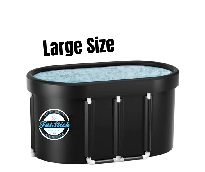 FatStick Recovery Ice Bath: Cold Water Therapy & Plunge Tub (Round/Oval)