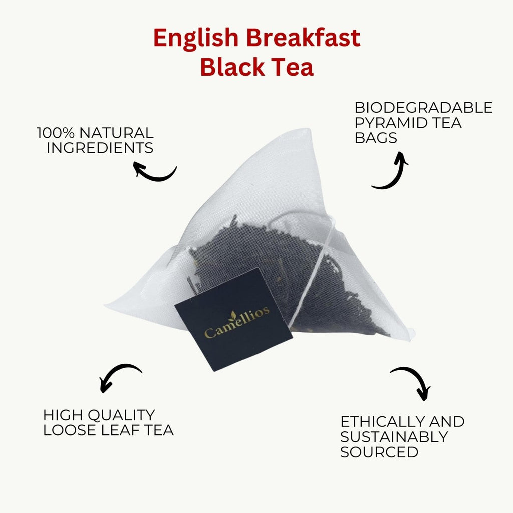 Camellios Premium English Breakfast Loose Leaf Tea