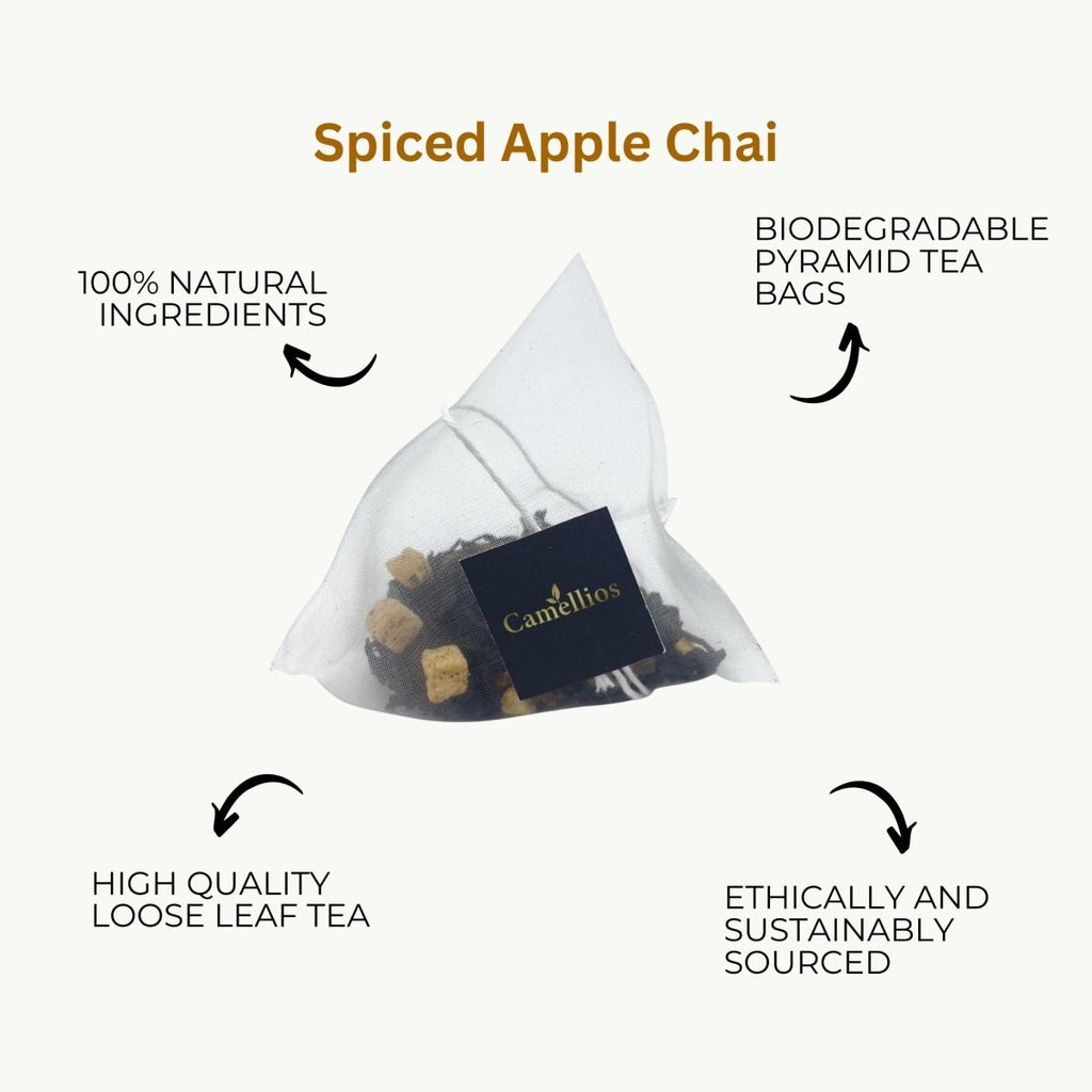 Camellios Spiced Apple Chai Loose Leaf Tea Blend