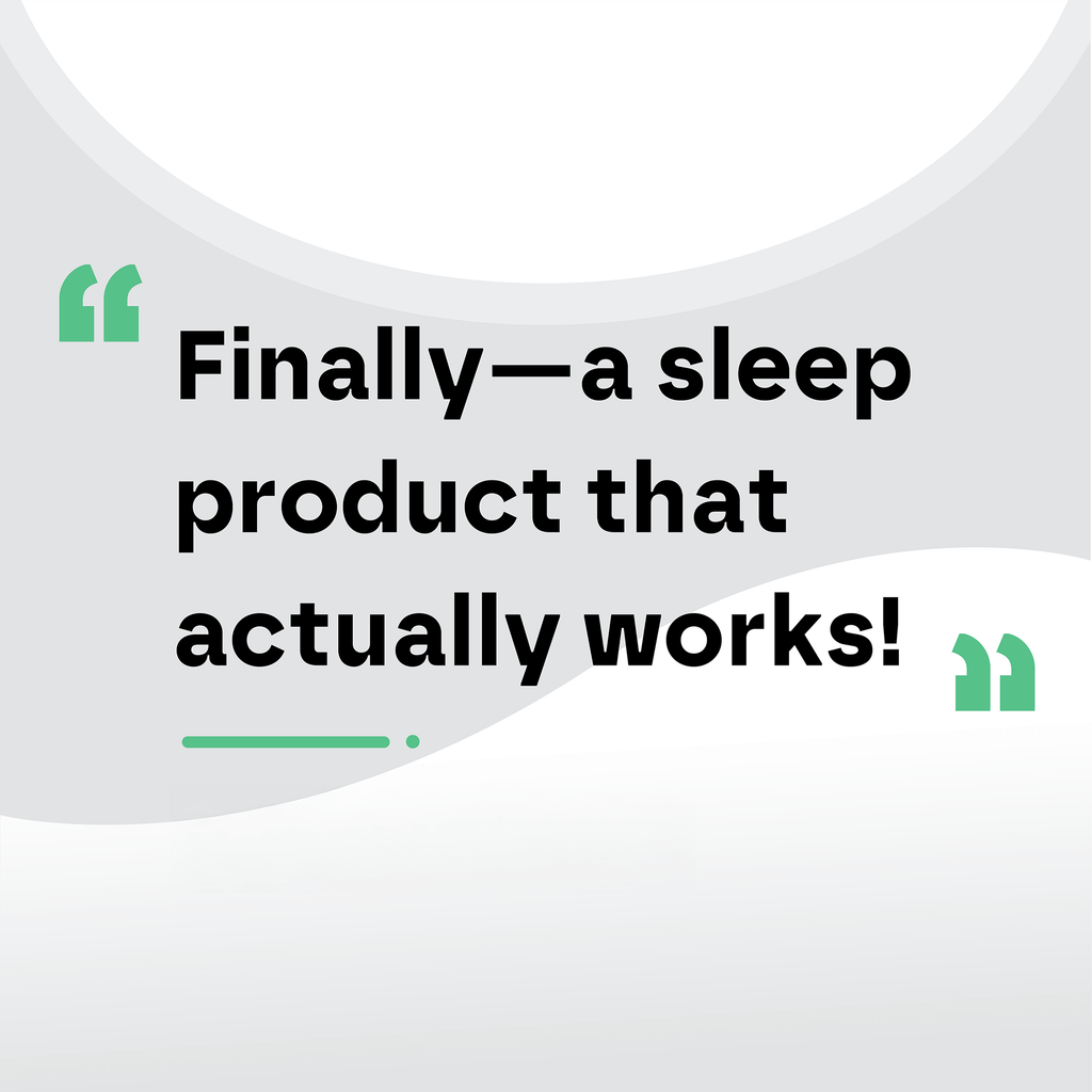 Snooze Therapy Handheld Sleep Aid Device for Stress Relief & Better Sleep
