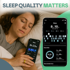 Snooze Therapy Smart Ring for Sleep Tracking & Health Monitoring