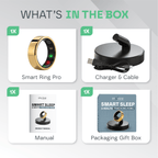 Snooze Therapy Smart Ring for Sleep Tracking & Health Monitoring