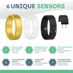 Snooze Therapy Smart Ring for Sleep Tracking & Health Monitoring