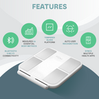 Snooze Therapy Smart Body Composition Scale for Weight and BMI Measurement