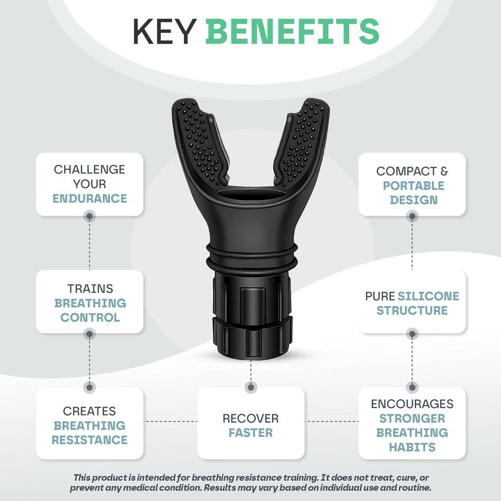Advanced Lung Trainer Breathing Device (6 Modes)