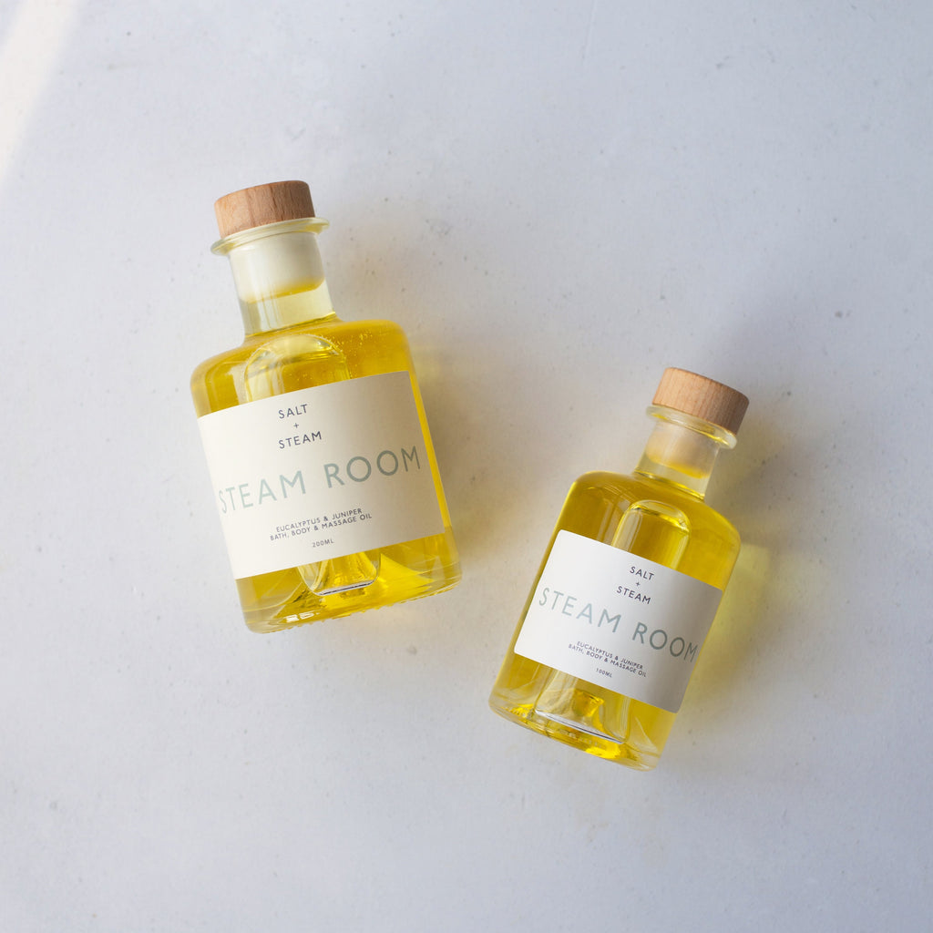 Salt + Steam | Eucalyptus & Juniper Steam Room Body Oil