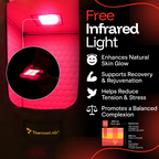 ThermoLab_6ft_Pop-up Steam Sauna infrared light