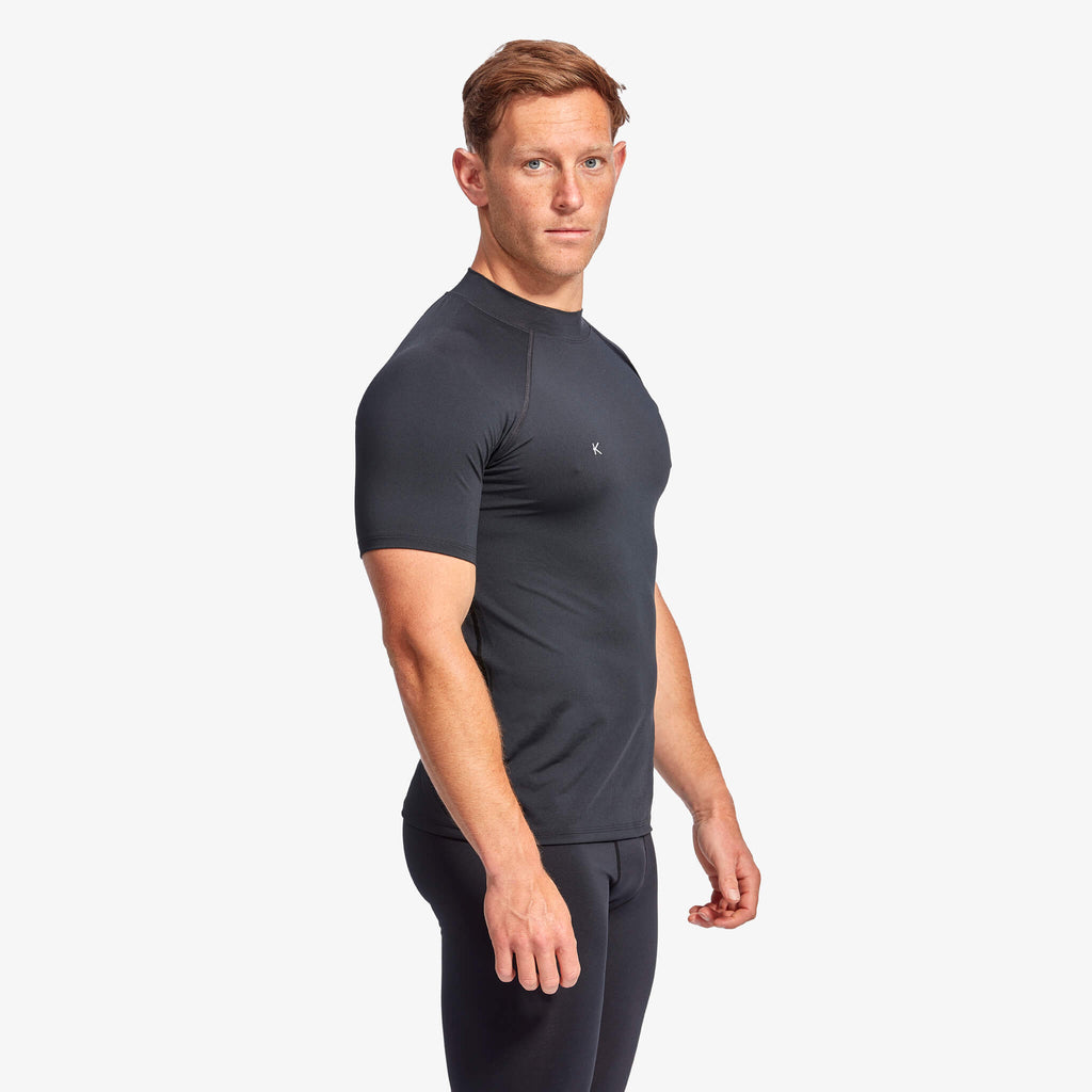 KYMIRA Men's Infrared Recovery Short Sleeve Baselayer Shirt