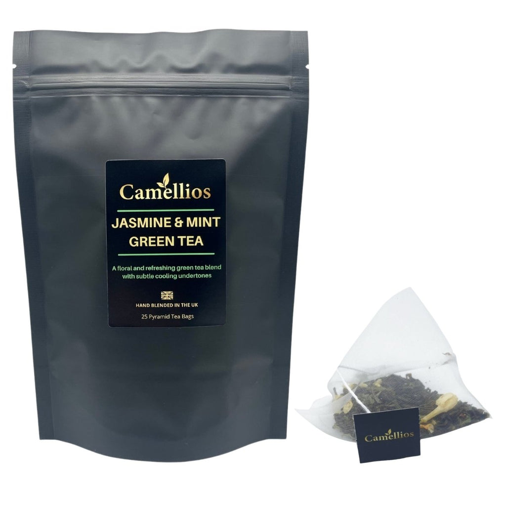 Camellios Jasmine & Mint Green Loose Leaf Tea