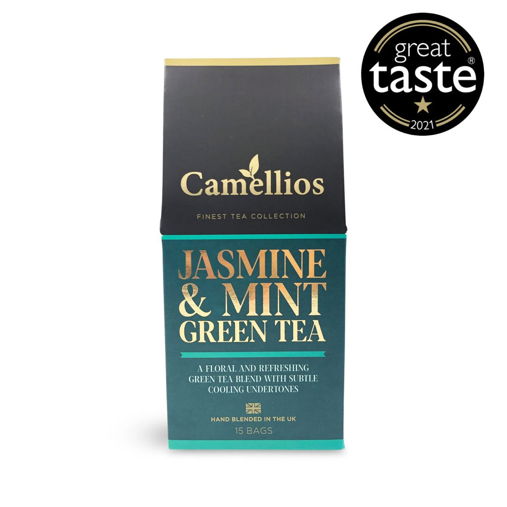 Camellios Jasmine & Mint Green Loose Leaf Tea