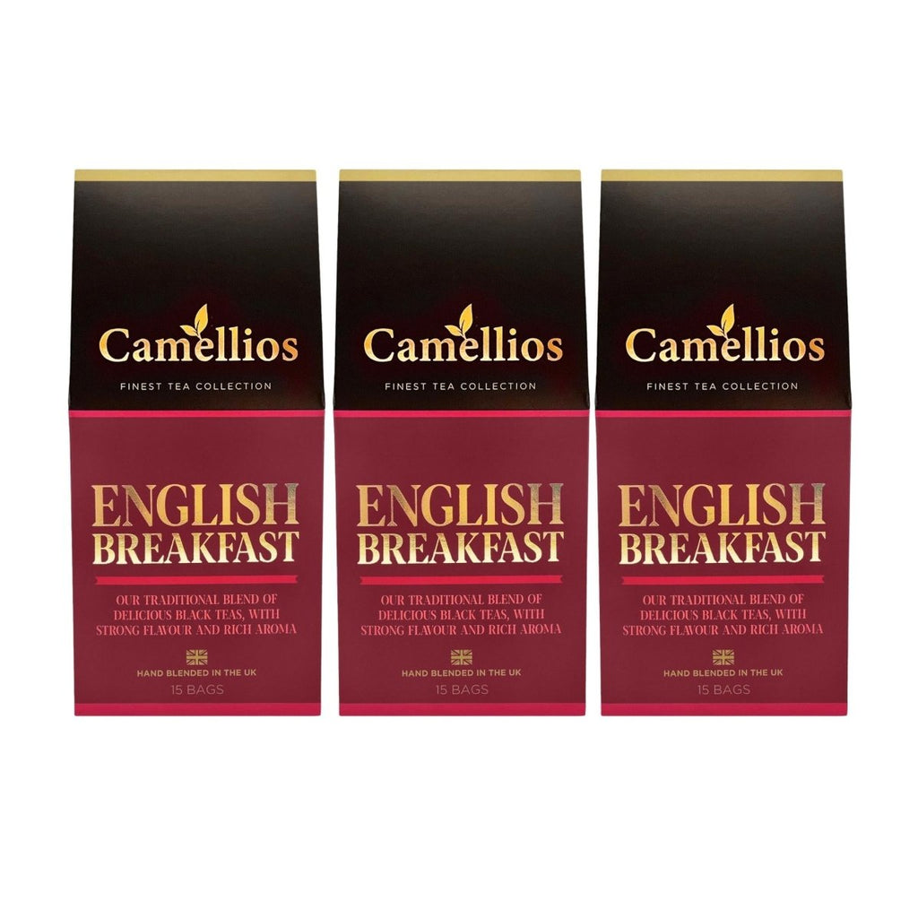 Camellios Premium English Breakfast Loose Leaf Tea