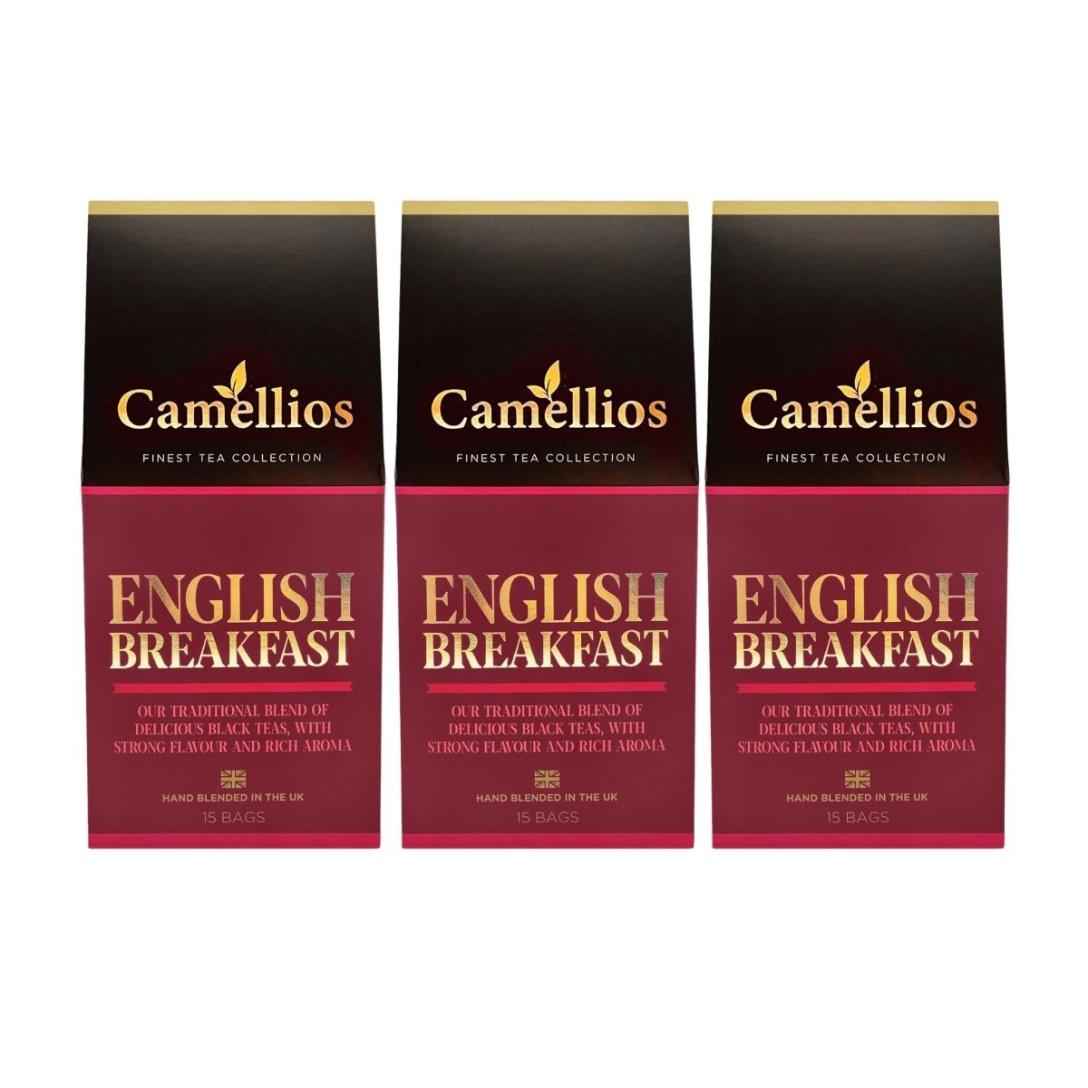 Camellios Premium English Breakfast Loose Leaf Tea