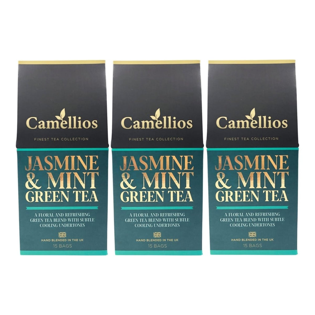 Camellios Jasmine & Mint Green Loose Leaf Tea