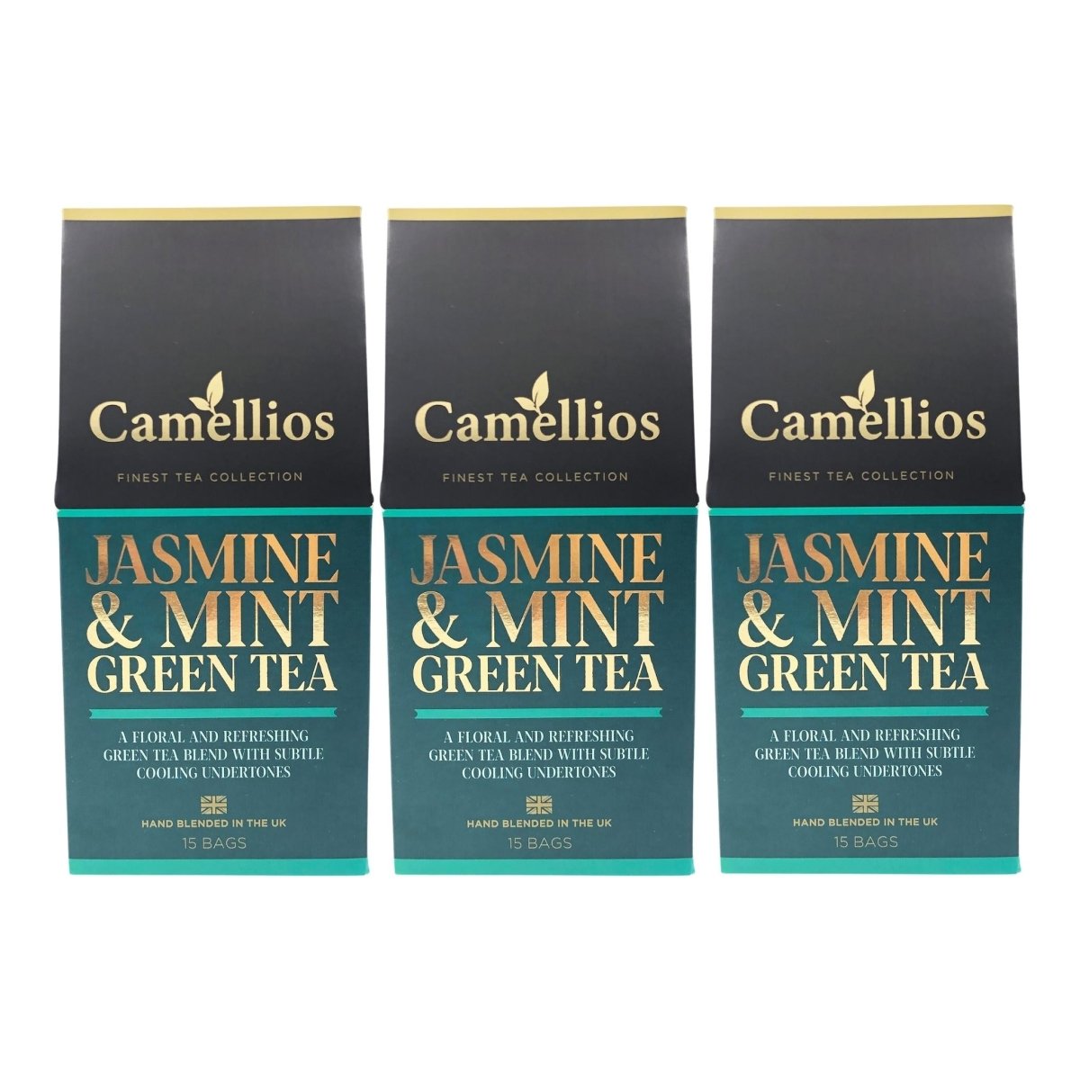 Camellios Jasmine & Mint Green Loose Leaf Tea