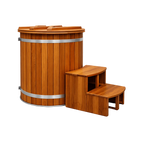 KOVE Cedar Ice Bath – Premium Upright Cold Plunge Tub