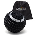 LyfeFocus Vibrating Massage Ball for Deep Tissue Recovery – Black