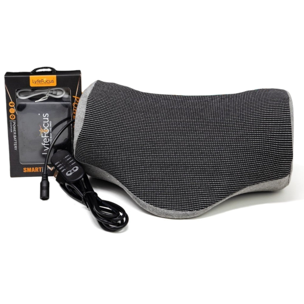 LyfeFocus Heated Neck Stretcher for Cervical Pain Relief
