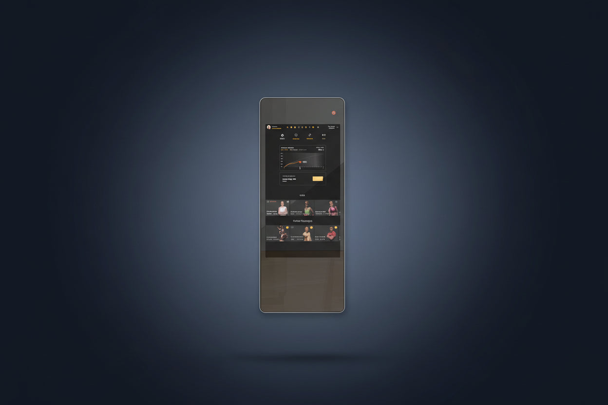 VAHA Smart Fitness Mirror – Interactive Home Gym System