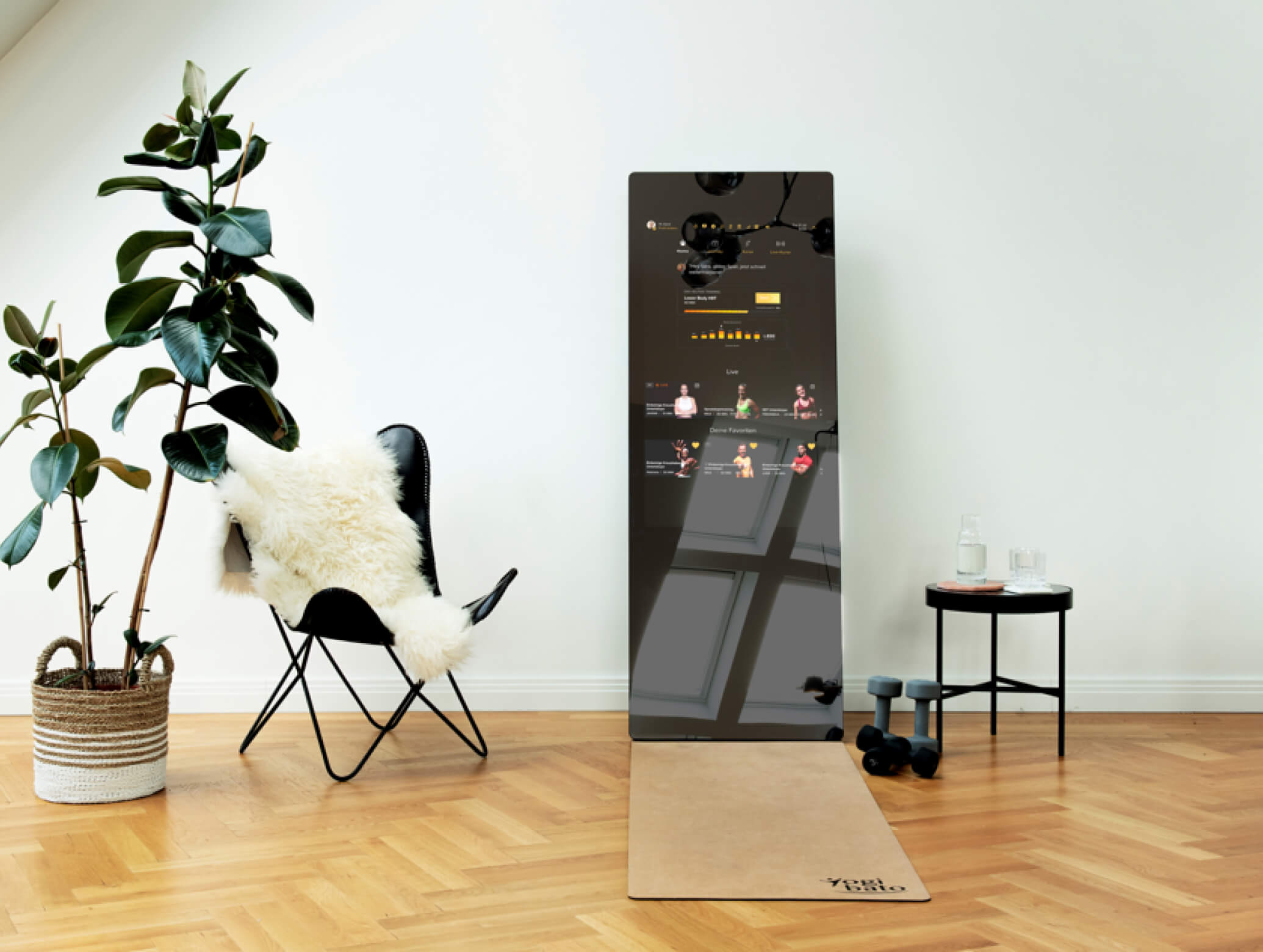 VAHA Smart Fitness Mirror – Interactive Home Gym System