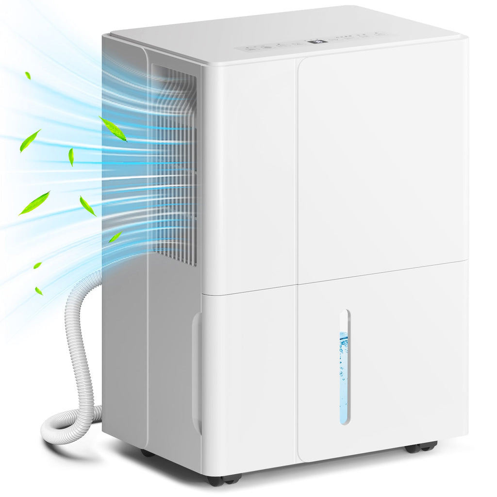 HOMCOM 30L Dehumidifier and Clothes Dryer - White