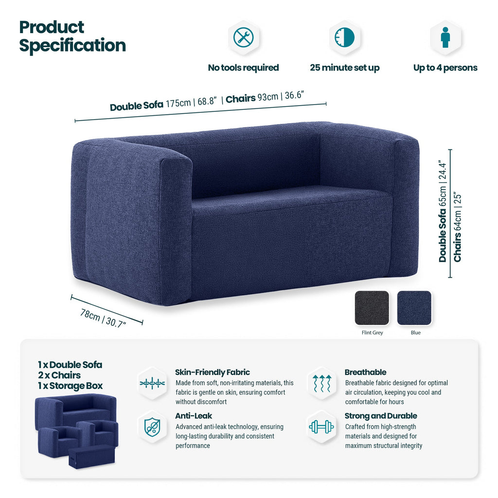 Inflatable Outdoor Furniture Set - WaveGlobal