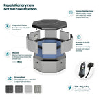 Wave Spa Como Eco Foam 6 Person Hot Tub
