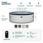 Wave Spa Tahoe 4-6 Person Eco Foam Hot Tub