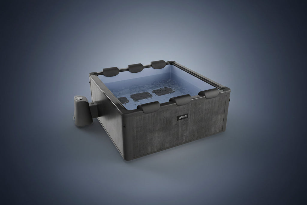 Wave Spa Adriatic 6-Person Square Aluminium Frame Hot Tub