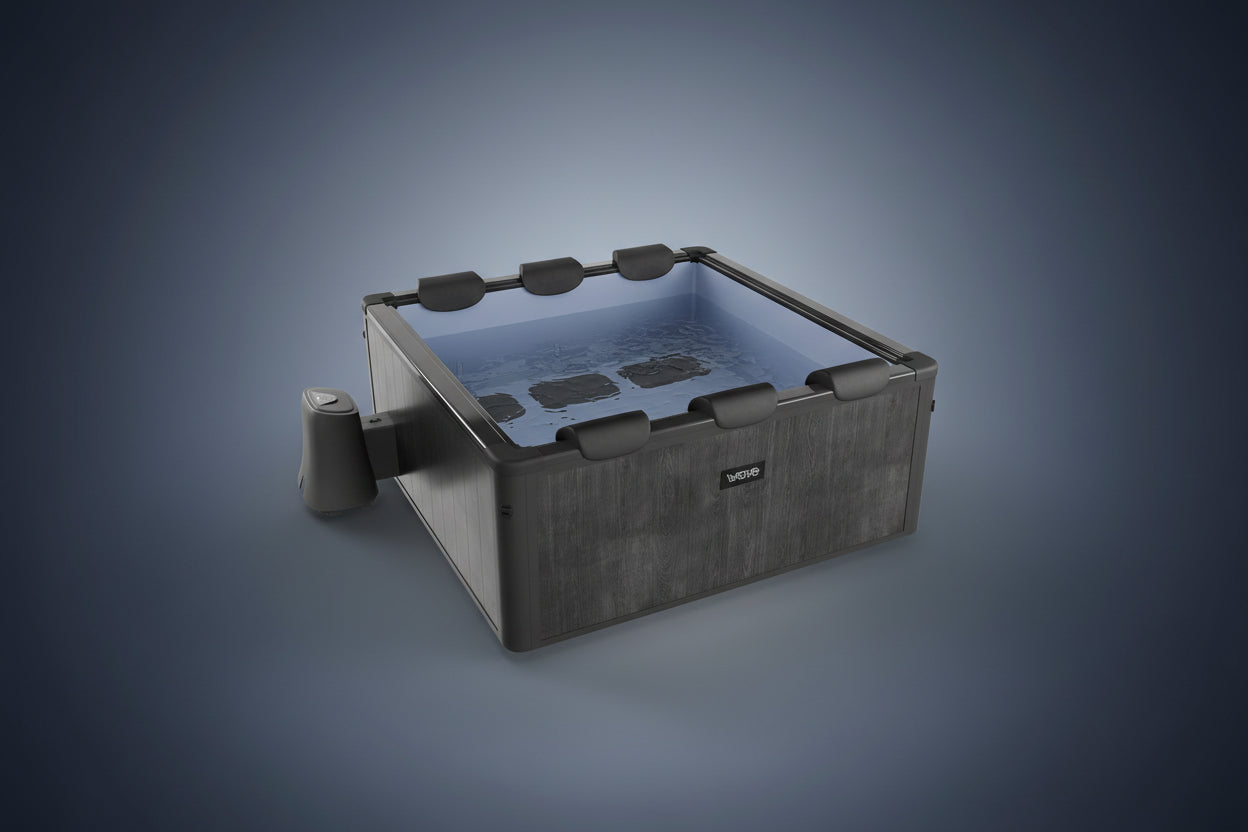 Wave Spa Adriatic 6-Person Square Aluminium Frame Hot Tub