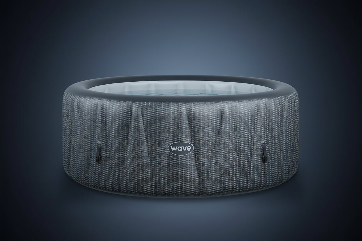 Inflatable Hot Tub with Integrated Heater - WaveSpa Atlantic