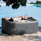 Wave Spa Pacific 4-6 Person Inflatable Hot Tub with Integrated Heater -