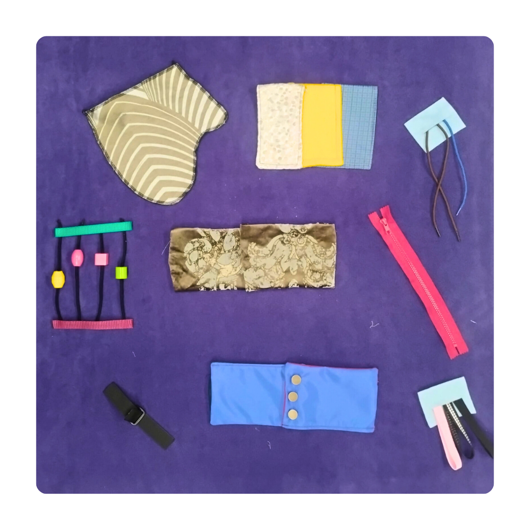 Weighted Fidget Blanket – Calming Purple Sensory Blanket