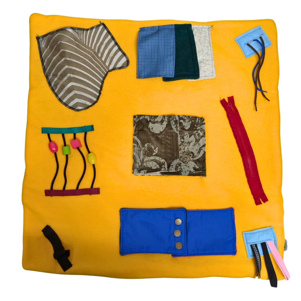 Weighted Fidget Blanket – Sunshine Yellow Sensory Comfort Blanket