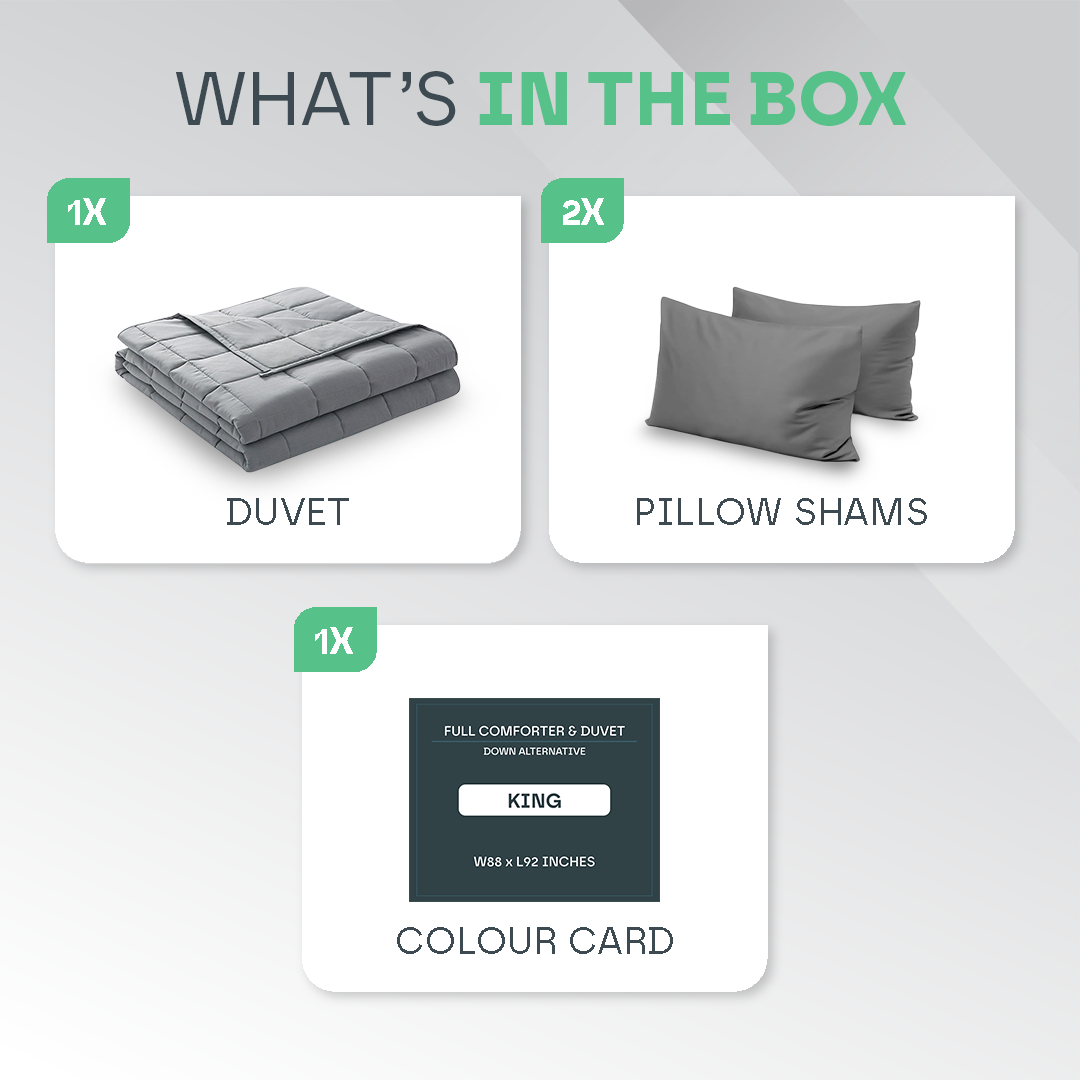 Snooze Therapy All Seasons Luxury Duvet for Year-Round Comfort