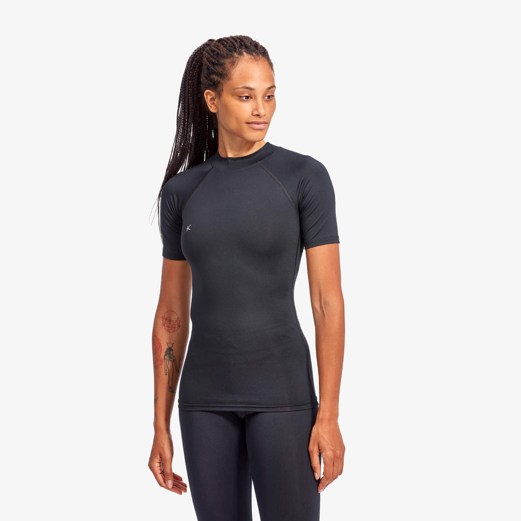 KYMIRA Women's Infrared Recovery Short Sleeve Baselayer Top