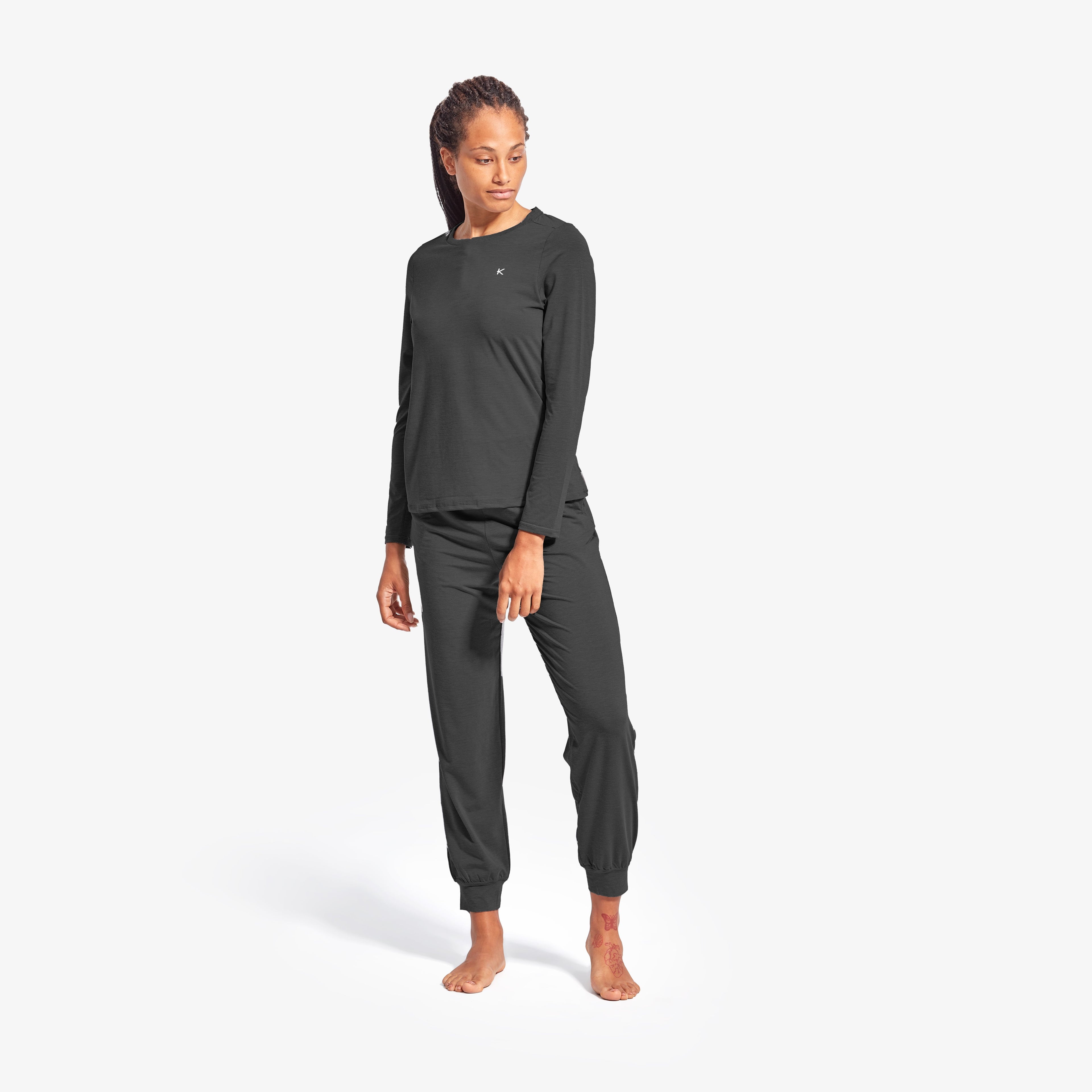 KYMIRA Women's Infrared Recovery Sleepwear Crew Neck Top