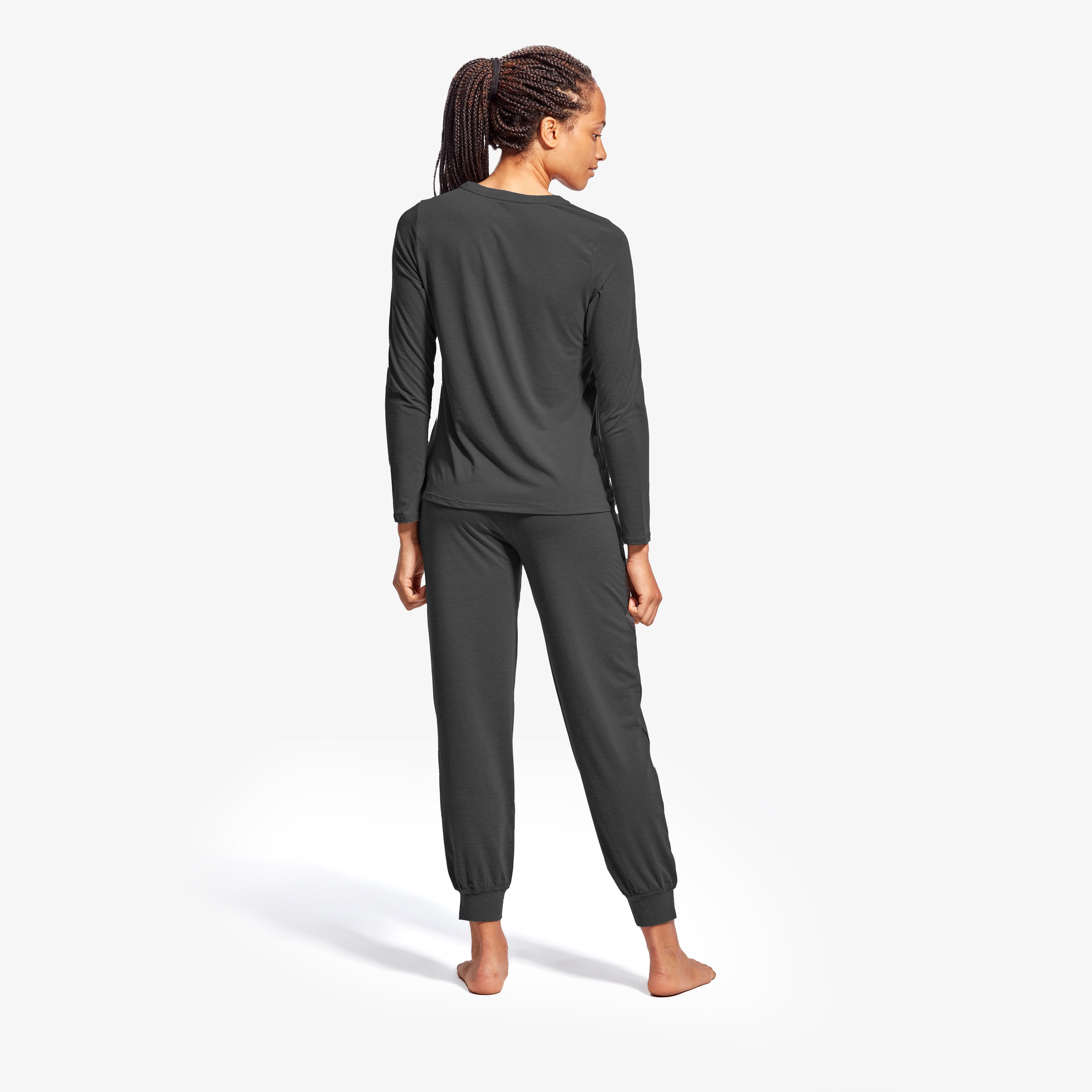 KYMIRA Women's Infrared Recovery Sleepwear Crew Neck Top