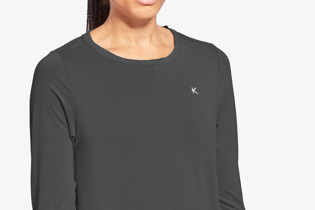 KYMIRA Women's Infrared Recovery Sleepwear Crew Neck Top