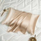 SleepNest Silk Pillowcase – One Pair, Solid Color