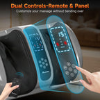 Allyouger Shiatsu Foot Massager with Heat, 5 Intensities & 4 Modes