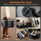 Allyouger Shiatsu Foot Massager with Heat, 5 Intensities & 4 Modes