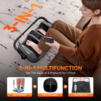Allyouger Shiatsu Foot Massager with Heat, 5 Intensities & 4 Modes