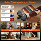 Allyouger Shiatsu Foot Massager with Heat, 5 Intensities & 4 Modes