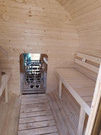 Steam & Oak Barrel Sauna 1.8m (Electric & Gas option)_5