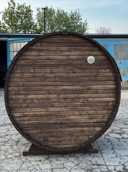 Steam & Oak Barrel Sauna 1.8m (Electric & Gas option)_4