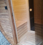 Steam & Oak Barrel Sauna 3m Canopy + Anteroom (Electric, Gas or Wood-Fired)_9