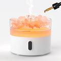 Ancient Wisdom himalayan salt aroma diffuser night light usb c flame effect salt included295_4